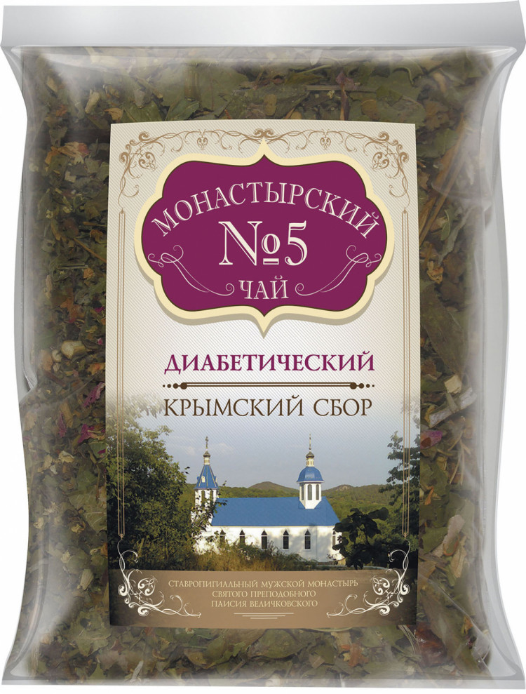 Монастырский чай № 5 Диабетический 100 гр