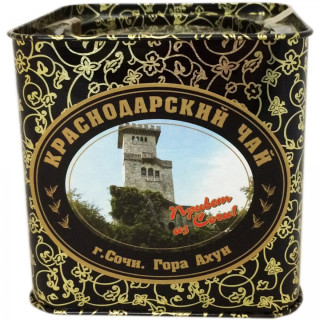 Краснодарский чай чёрный байховый «Гора Ахун» 110 гр