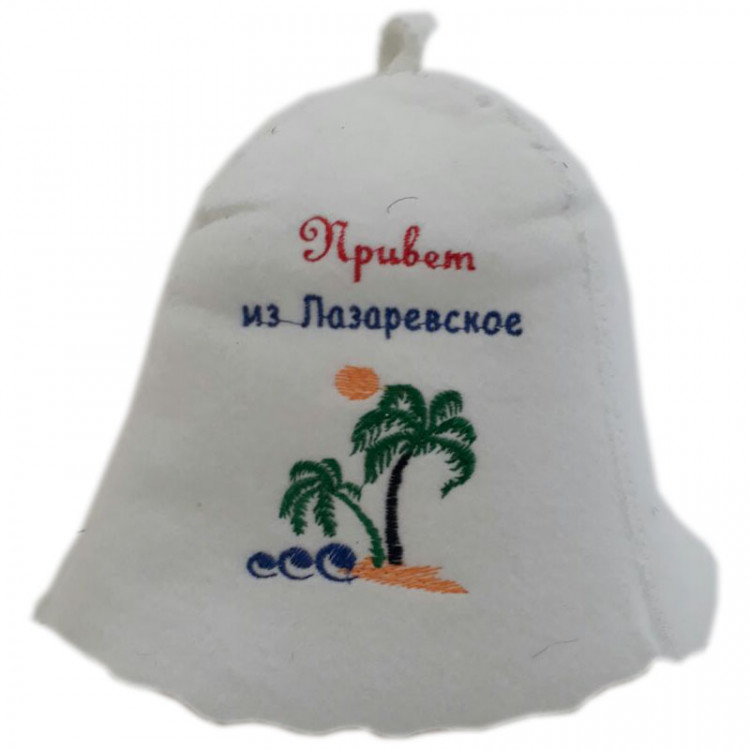 Шапка для бани заказная