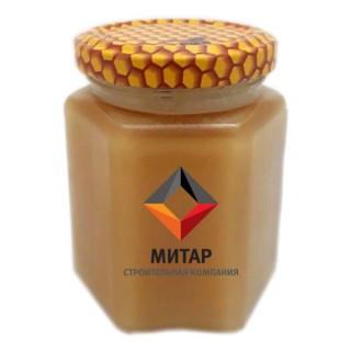 Мёд с символикой фирмы 250 гр