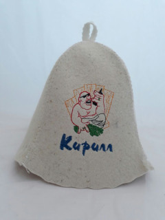 Шапка для бани и сауны «Кирилл»
