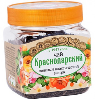 Чай зеленый классический Экстра «Краснодарский с 1947 г» 100 гр