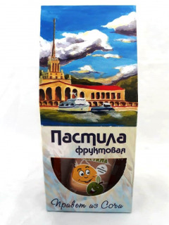 Пастила фруктовая ассорти в коробке 150 гр