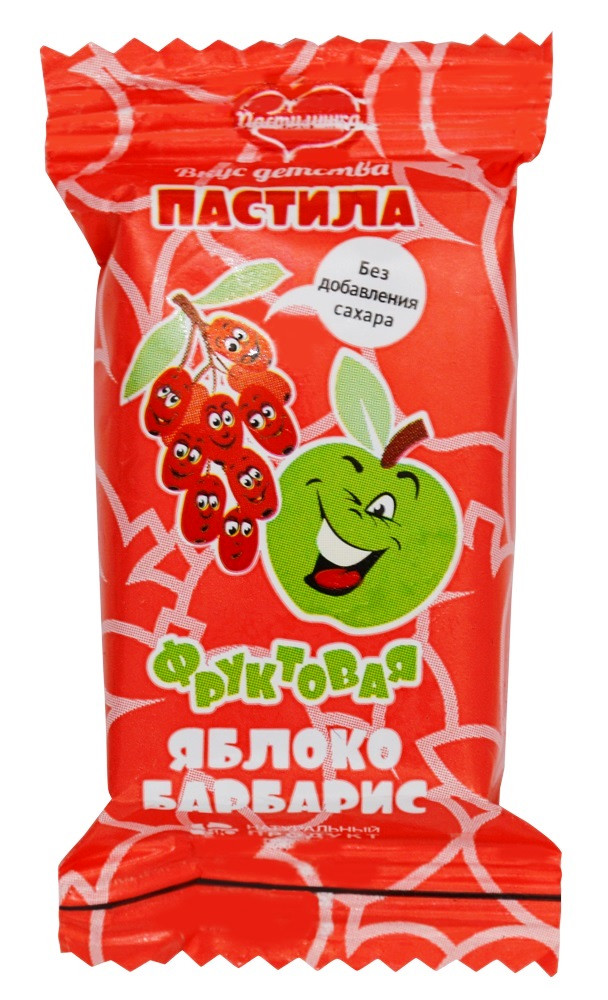 Пастила «Яблоко - Барбарис» поштучно