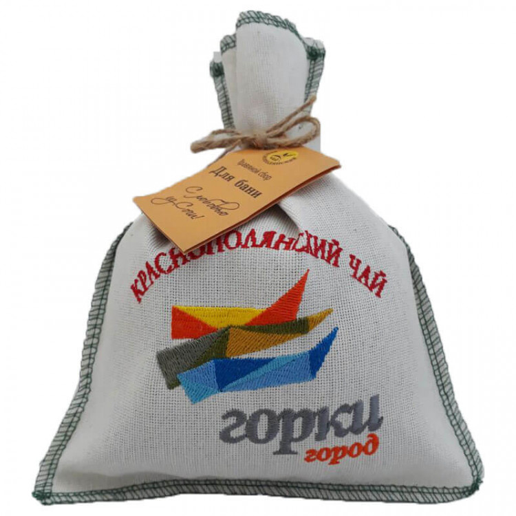 Чай в мешочке с вышивкой