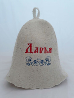 Шапка для бани и сауны «Дарья»