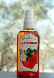 Массажное масло для лица и тела «Вальс Клубники» 100 мл