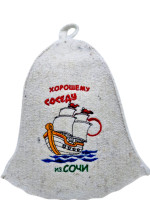 Шапка для бани "Соседу"