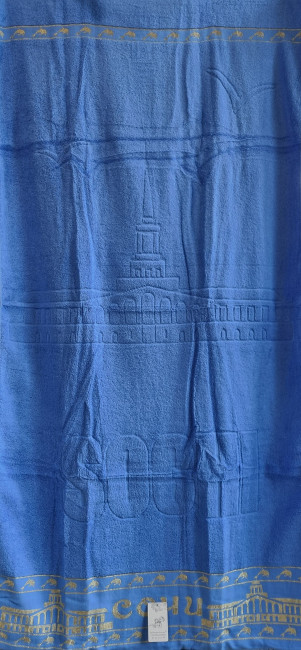 Аксессуар пляжный "Сочи" синее 70/140