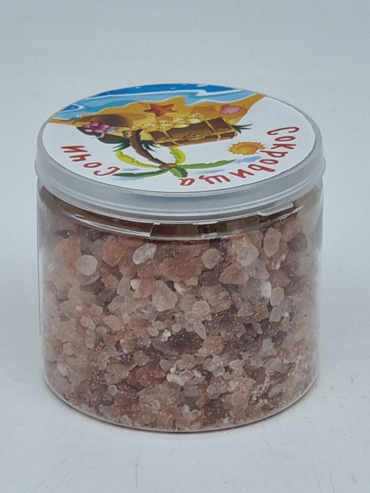 Соль Гималайская розовая средний помол 100гр в пэт