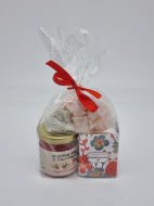 Чай краснополянский 15гр + мед 50гр и лукум 50гр