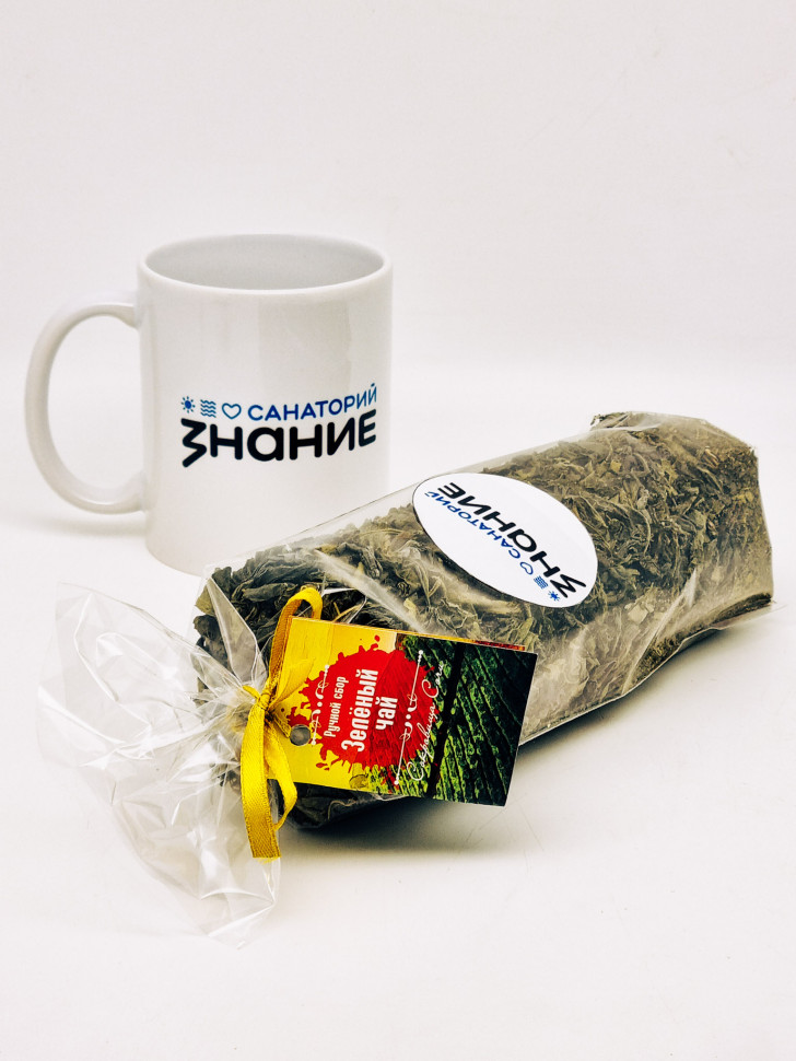 Чай зеленый с кружкой Знание