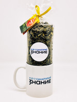 Чай зеленый с кружкой Знание