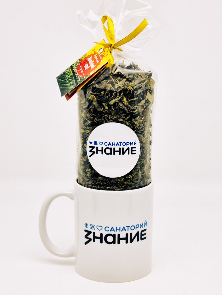 Чай зеленый с кружкой Знание
