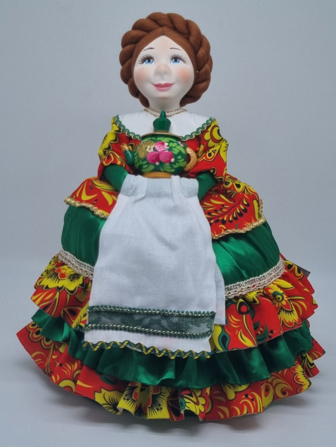 Грелка на чайник "Кукла Агата" 40см