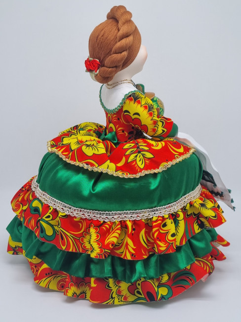 Грелка на чайник "Кукла Агата" 40см