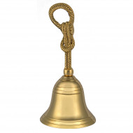 Колокольчик "узел" из латуни, 19,5*8,5см