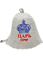 Шапка для бани "Царь"