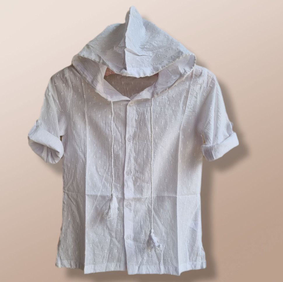 Рубашка №2 пляжная детская 122р