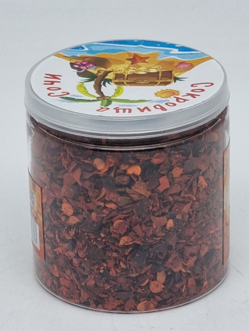 Чили красный острый кусочками 50гр в пэт