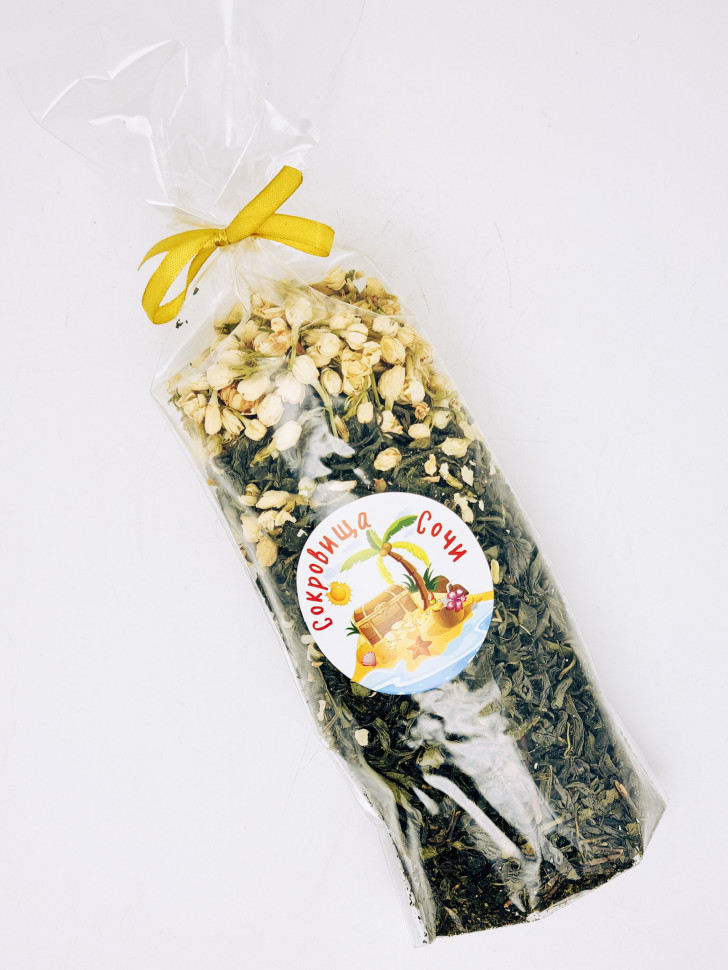 Чай зеленый ручной сбор с жасмином 100гр