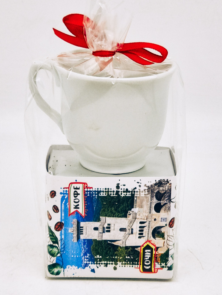 Кофе 100гр Сочи с кружкой мини и лукумом