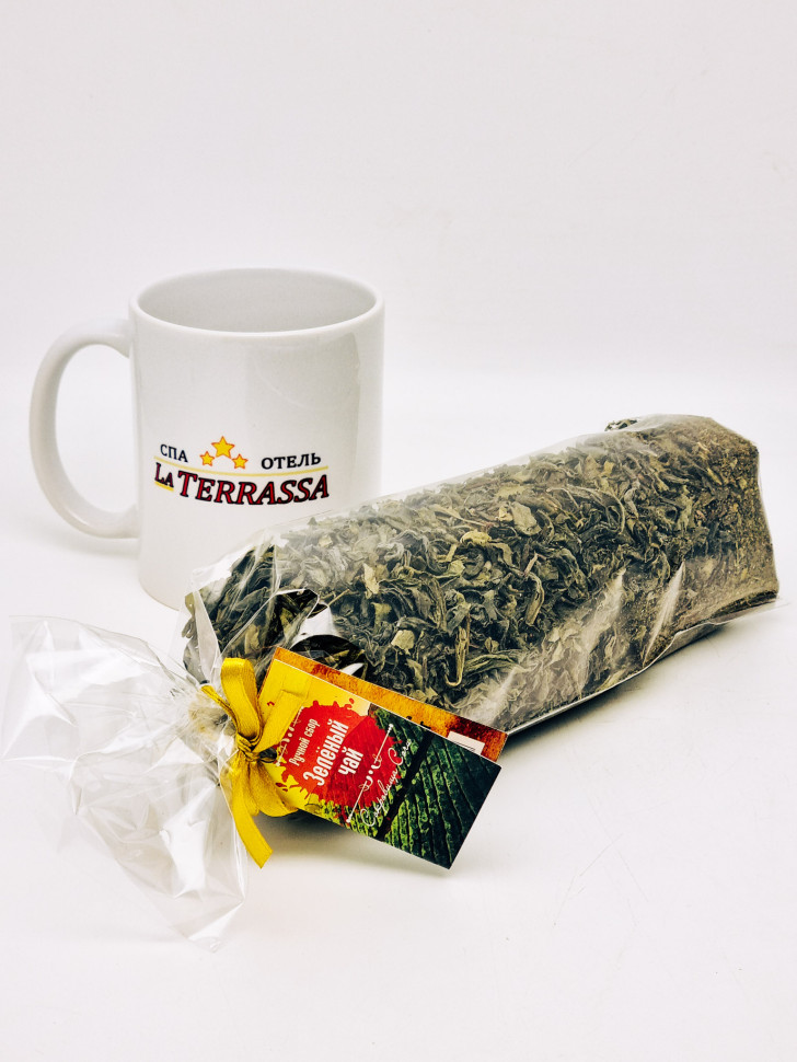 Чай зеленый с кружкой Ла Терраса 