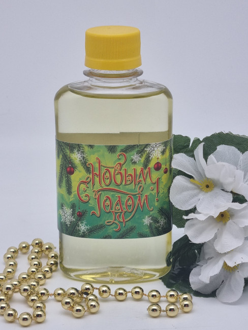 масло массажное "Роза" 200мл с новым годом