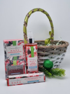 Набор 351 косметика с Абсолютом розы 315гр с новым годом