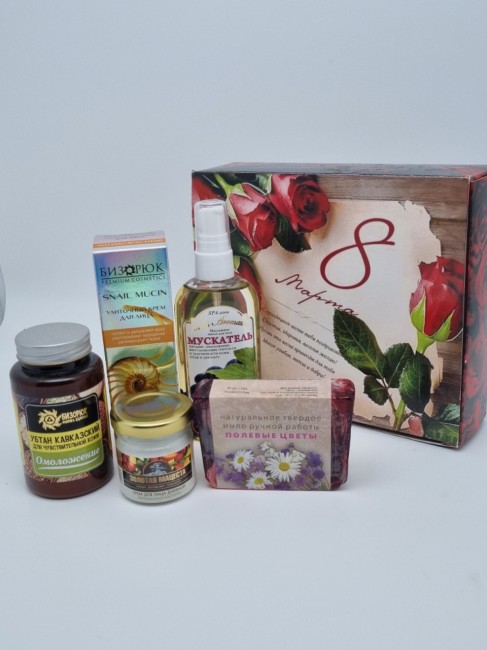 Набор 9 косметика для нежного ухода с 8 марта Набор 9 косметика для нежного ухода с 8 марта