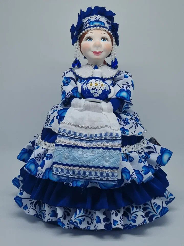 Грелка на чайник "Кукла Алевтина" 40см