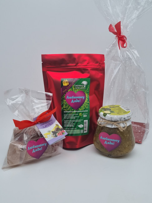 Набор чай, лукум, варенье Любимому дяде
