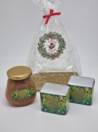 Набор 573 чай черный, зеленый и варенье лимон имбирь с новым годом Набор 573 чай черный, зеленый и варенье лимон имбирь с новым годом