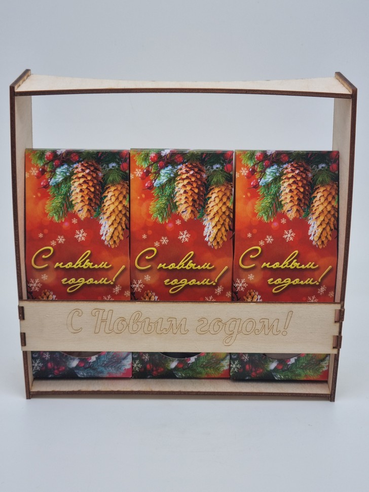 Набор 387 Праздничный кофе, чай, пастила с новым годом