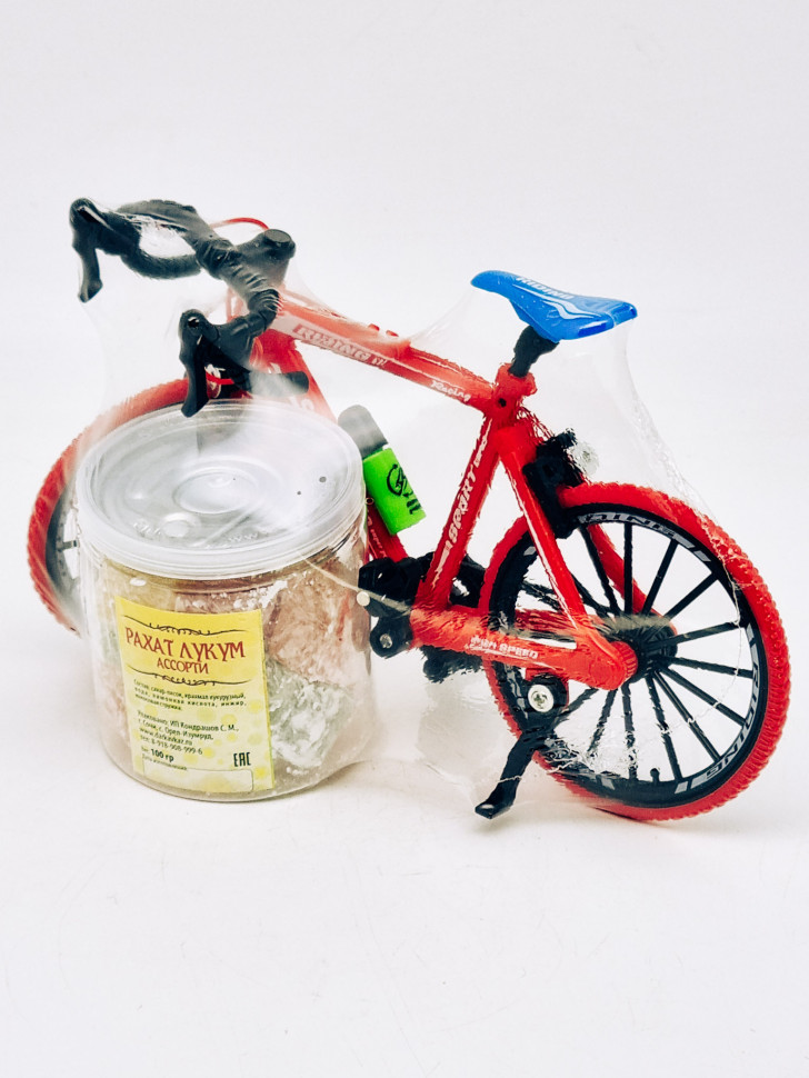 Велосипед №30 + Рахат-лукум ассорти 100гр