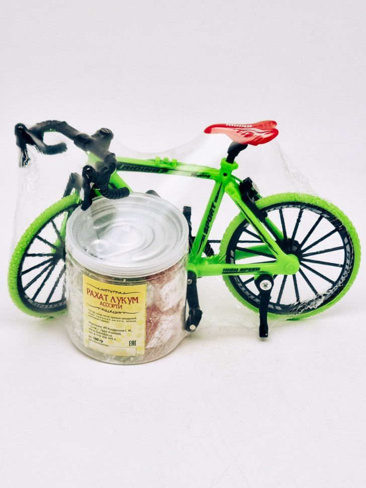 Велосипед №30 + Рахат-лукум ассорти 100гр