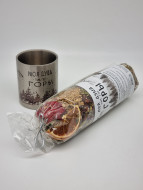 Кружка из нержавейки "Моя душа, там где горы" с имбирным чаем для иммунитета