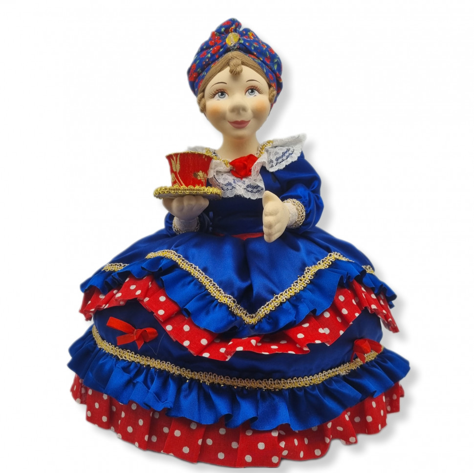 Грелка на чайник "Кукла Варвара" 40см