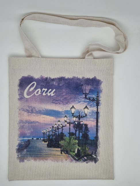 Сумка шоппер виды Сочи Набережная