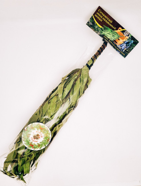 Веник для бани эвкалиптовый с новым годом Веник для бани эвкалиптовый с новым годом