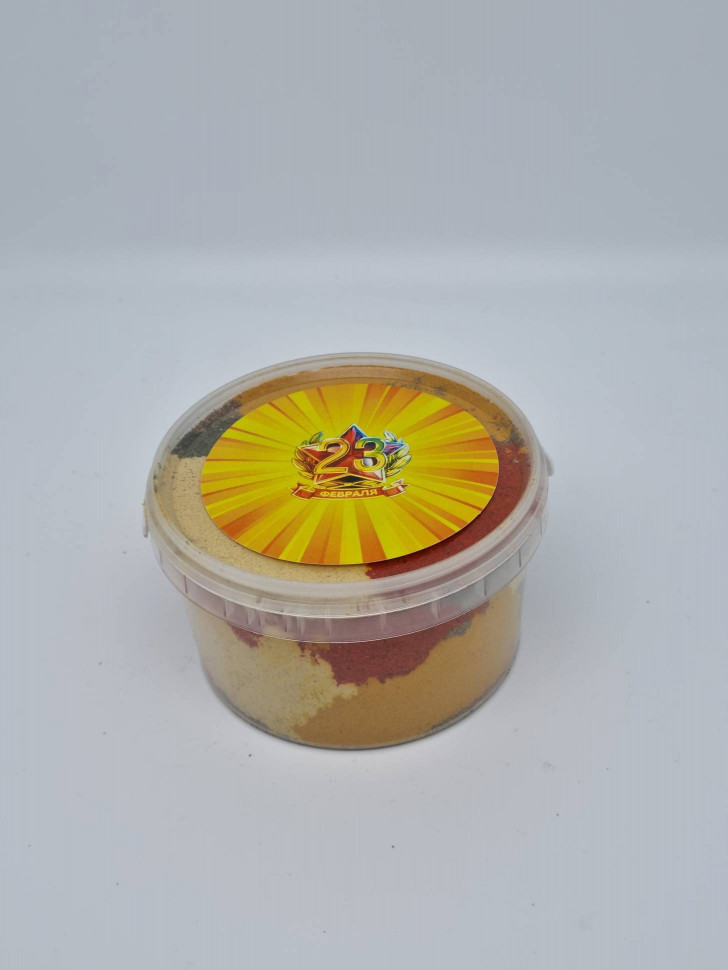 Подарочный набор специй с 23 февраляв Ведре 0,4л 250гр