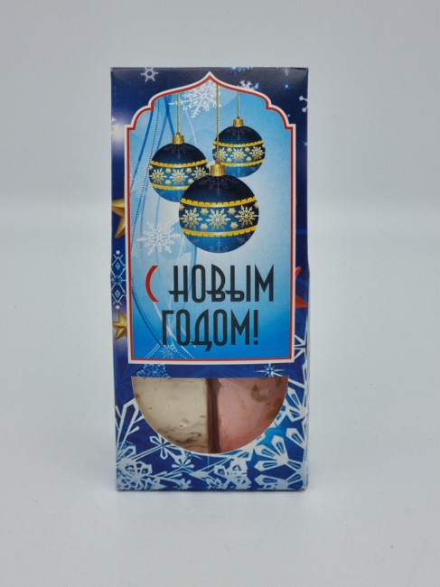 Нуга ассорти 150гр с новым годом Нуга ассорти 150гр с новым годом