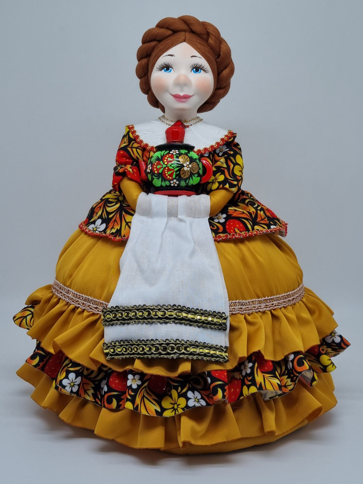 Грелка на чайник "Кукла Агния" 40см