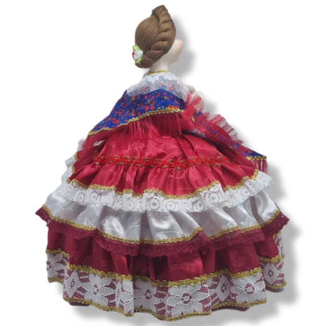 Грелка на чайник или самовар "Кукла Роза" диаметр 60см