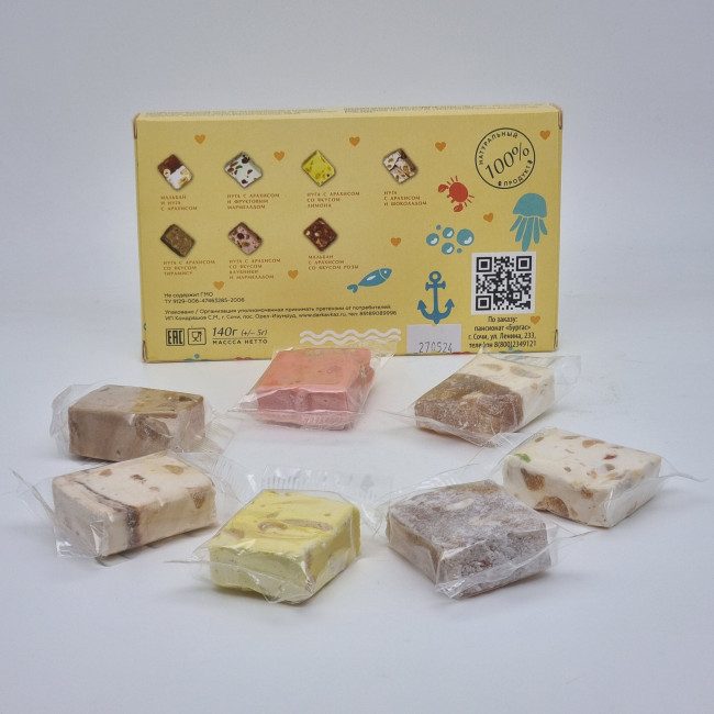 Сладости в коробке 140гр