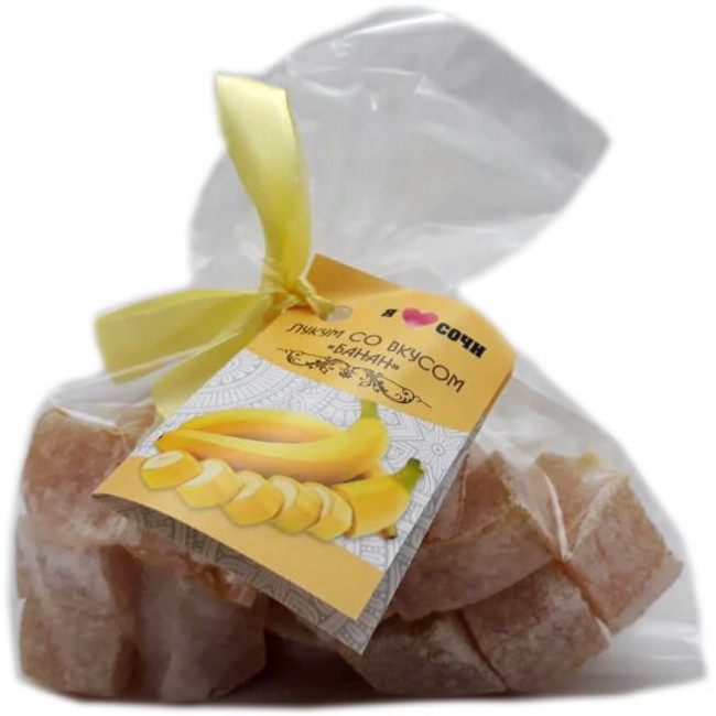 Лукум со вкусом "Банана" 200гр Лукум со вкусом "Банана" 200гр