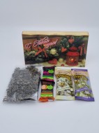 Набор 137 Праздничный чай зеленый, пастила и мед с новым годом Набор 137 Праздничный чай зеленый, пастила и мед с новым годом