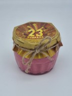 Мед с малиной 170гр с 23 февраля