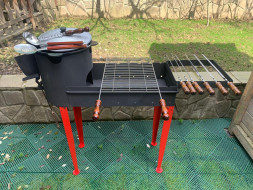 Разборный мангал - печь на 8л комплект №6