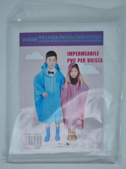 Дождевик-пончо детский Дождевик-пончо детский